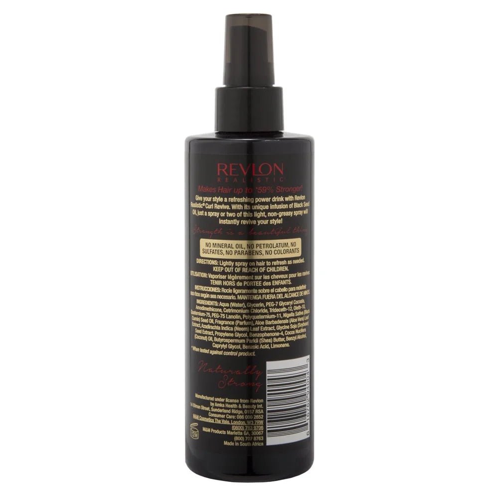 Revlon Realistic Naturally Strong Strengthening Curl Revive โ Non - Greasy Curl Cream โ 8 oz - Beauty Exchange Beauty Supply