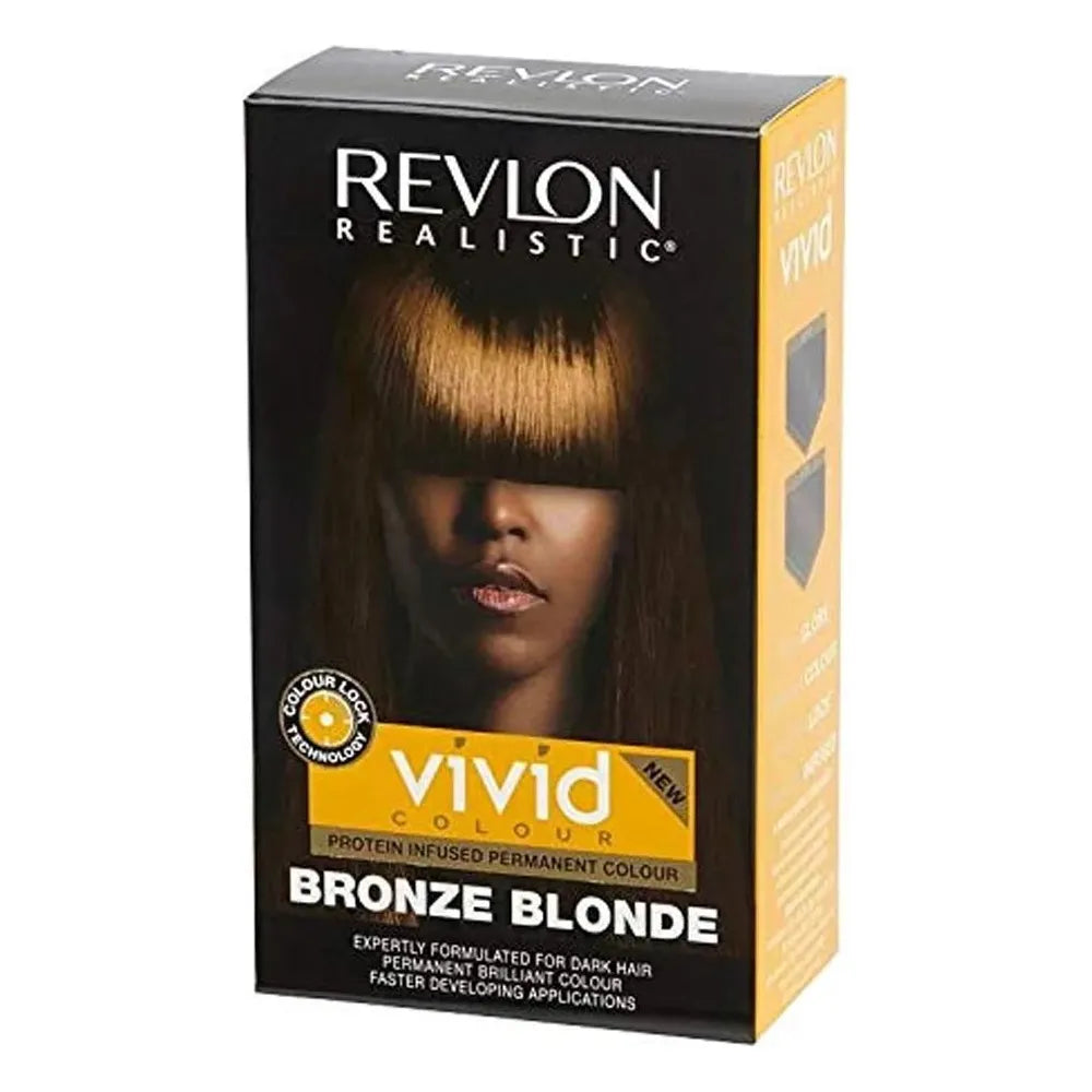 Revlon Realistic Vivid Colour – Permanent Hair Color Infused with Protein (5 Bold Shades) - Beauty Exchange Beauty Supply