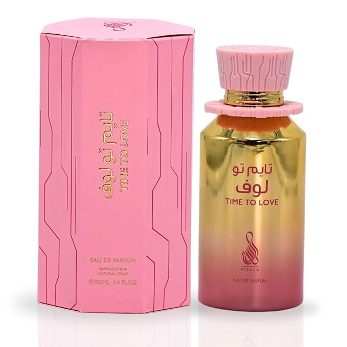 RISALA Time To Love Eau de Parfum – Luxurious Floral Elegance – 100ML (3.4 OZ) - Beauty Exchange Beauty Supply