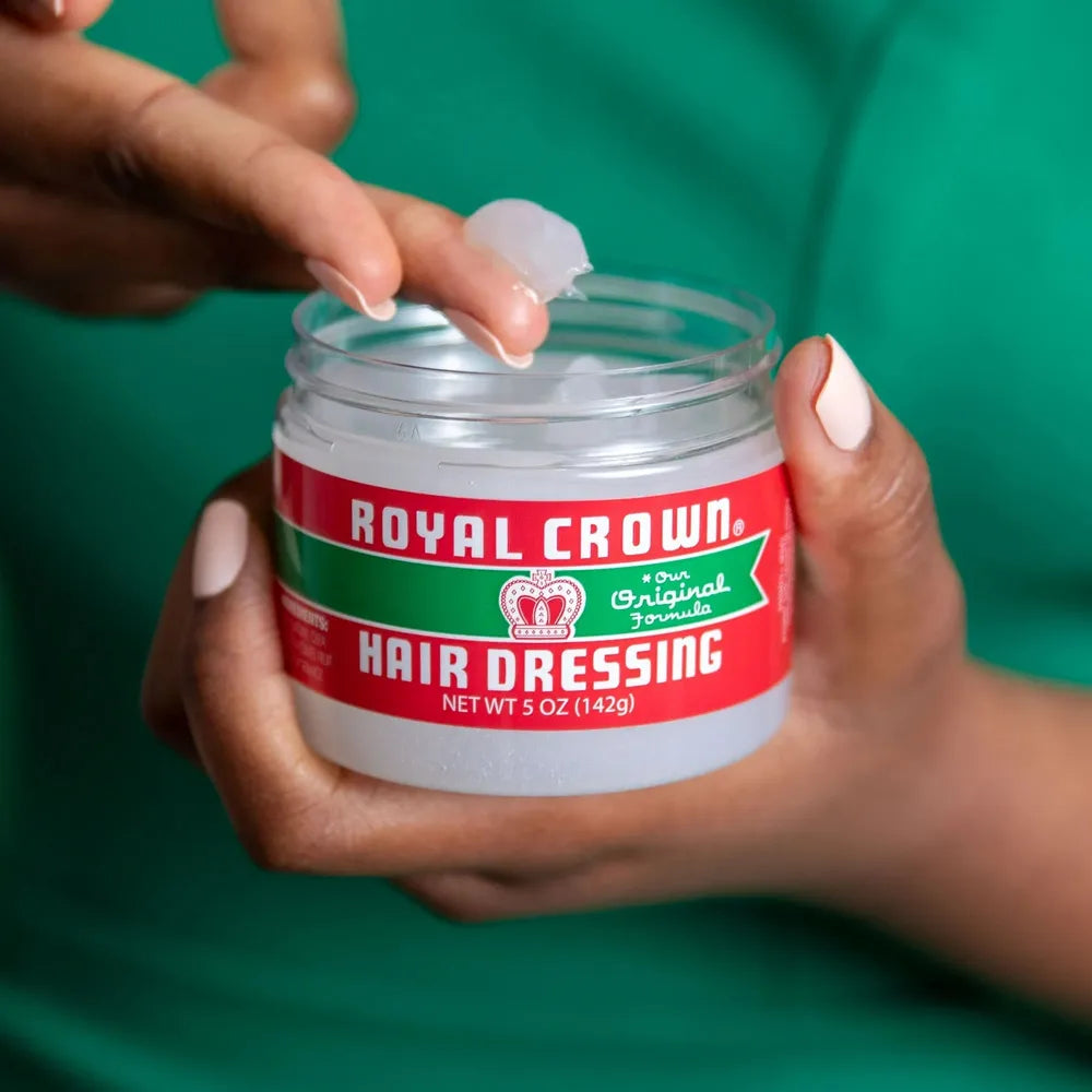 Royal Crown | 2 Variants - Hair Dressing & Pomade for Men | Classic Styling for All Hair Types – 5 oz (2 Variants) - Beauty Exchange Beauty Supply