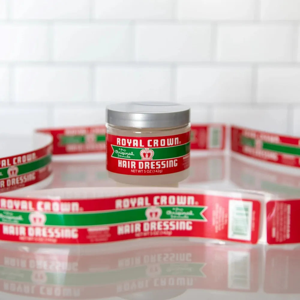 Royal Crown | 2 Variants - Hair Dressing & Pomade for Men | Classic Styling for All Hair Types – 5 oz (2 Variants) - Beauty Exchange Beauty Supply