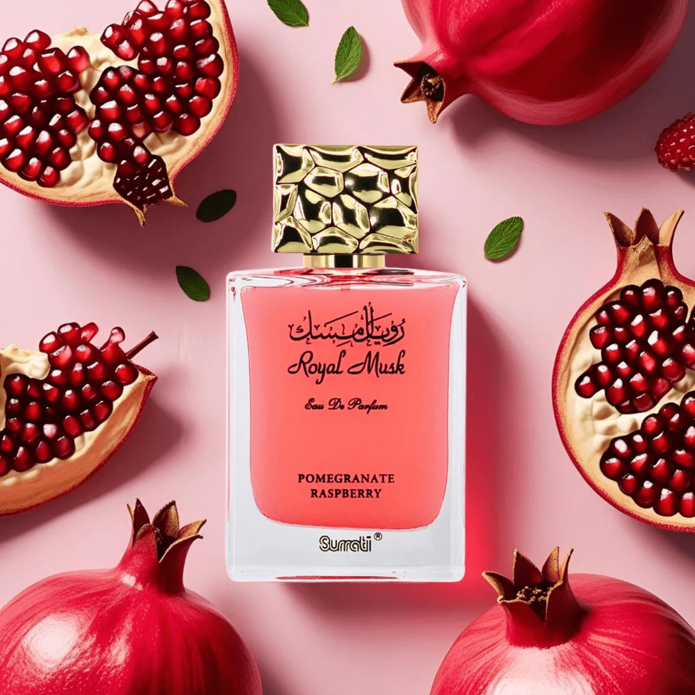 Royal Musk Pomegranate Raspberry EDP by Surrati – 3.4 oz - Beauty Exchange Beauty Supply