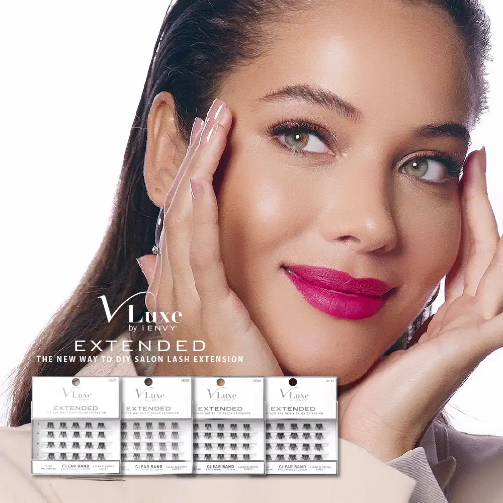 VLuxe by iEnvy Extended Faux Mink Cluster Lashes