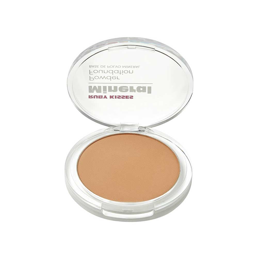 Ruby Kisses 100% Mineral Powder Foundation – Add Velvety Touch | 8 Rich Shades - Beauty Exchange Beauty Supply