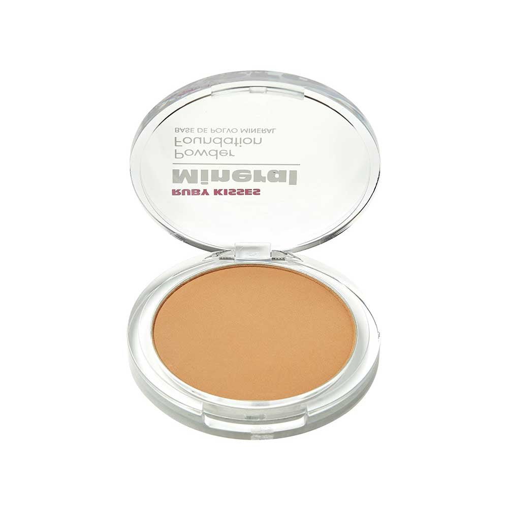 Ruby Kisses 100% Mineral Powder Foundation – Add Velvety Touch | 8 Rich Shades - Beauty Exchange Beauty Supply