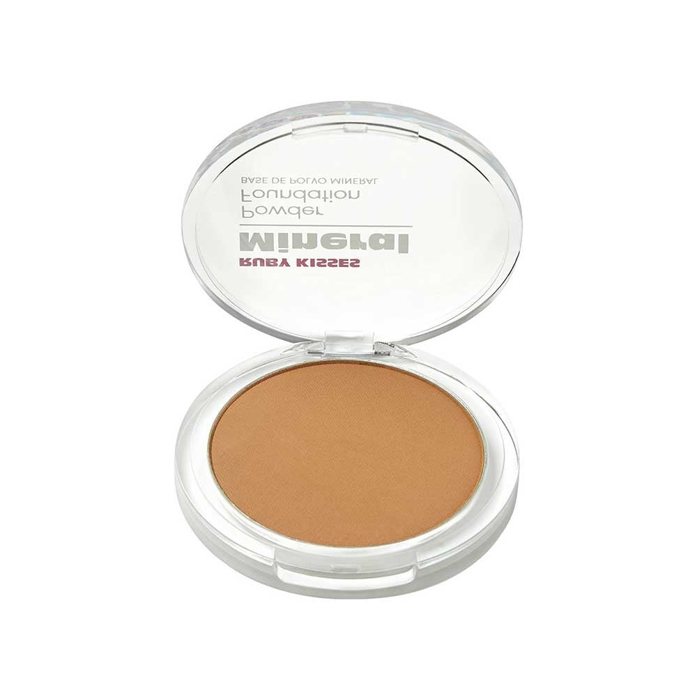 Ruby Kisses 100% Mineral Powder Foundation – Add Velvety Touch | 8 Rich Shades - Beauty Exchange Beauty Supply