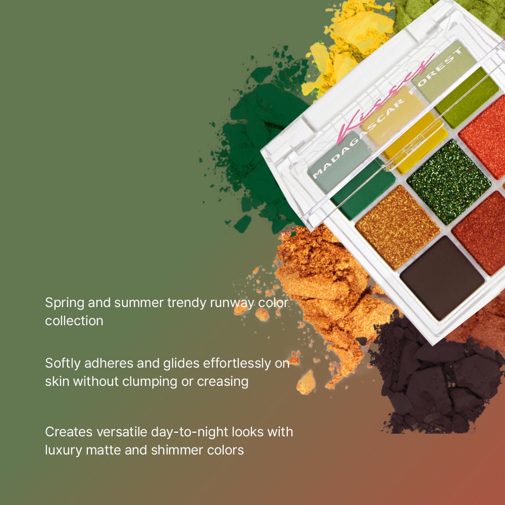 Ruby Kisses 2 - in - 1 Makeup Palette – For Eyes & Face | 3 Travel - Inspired Shades - Beauty Exchange Beauty Supply