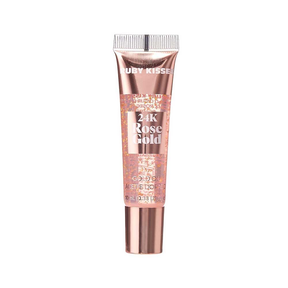 Ruby Kisses 24K Gold Lip Gloss – Real Gold Flakes - Beauty Exchange Beauty Supply