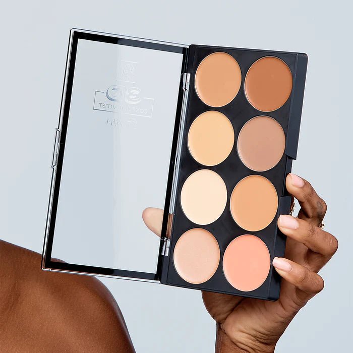 Ruby Kisses 3D Contour Cream Multi - Palette with Highlighter & Blush – Get a Defined Look | 3 Shades - Beauty Exchange Beauty Supply