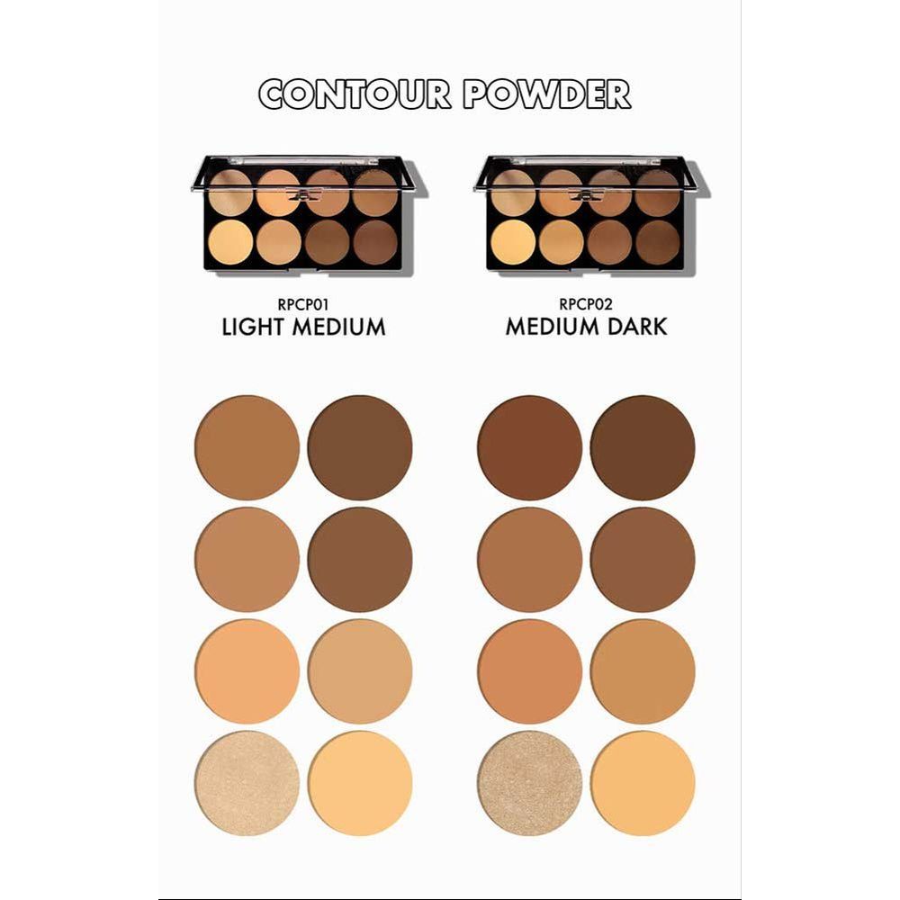 Ruby Kisses 3D Contour Powder – Get a Defined Look | 2 Shades | 3.6gx8 - Beauty Exchange Beauty Supply