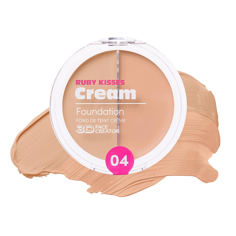Ruby Kisses 3D Face Creator – Duo Cream Foundation & Concealer - Beauty Exchange Beauty Supply