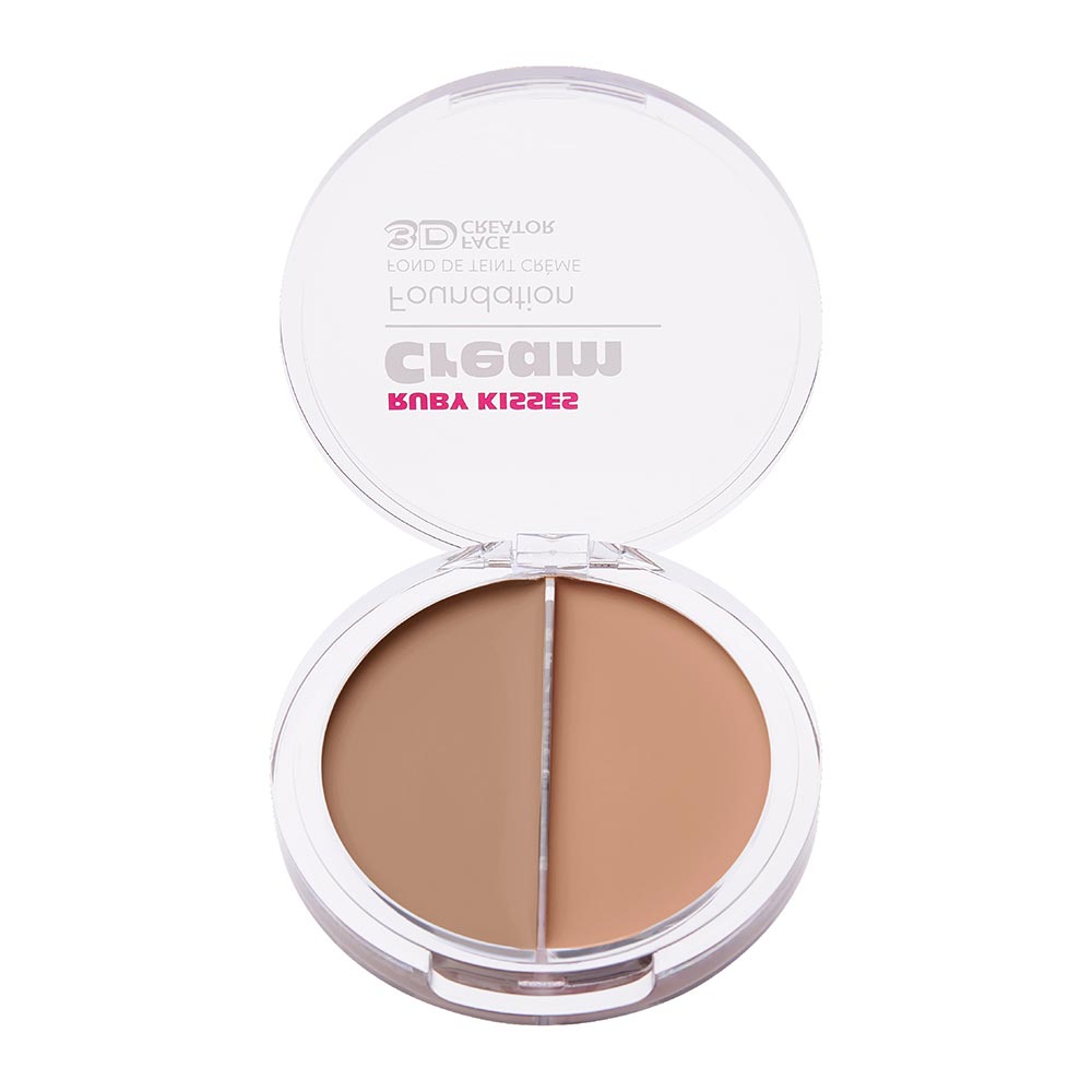 Ruby Kisses 3D Face Creator – Duo Cream Foundation & Concealer - Beauty Exchange Beauty Supply