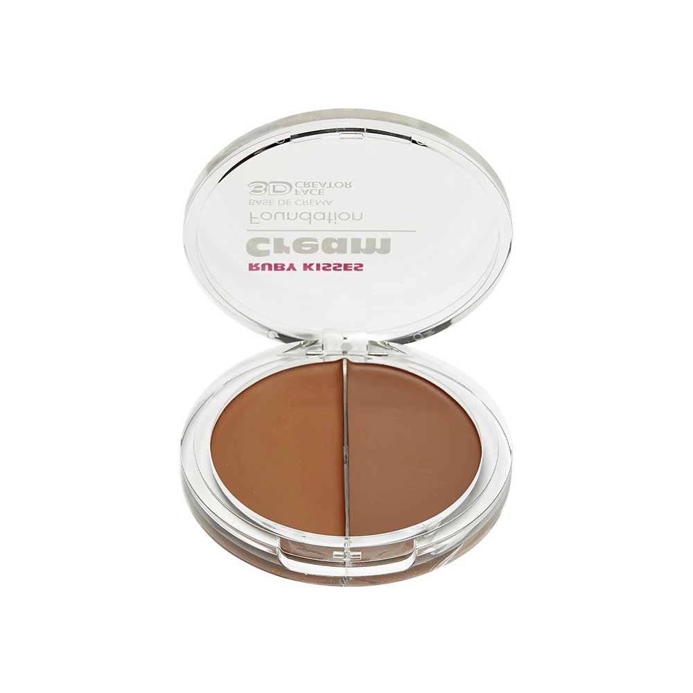 Ruby Kisses 3D Face Creator – Duo Cream Foundation & Concealer | Levels 9–15 - Beauty Exchange Beauty Supply