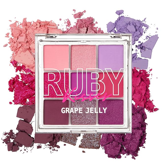 Ruby Kisses 9 - Color Eyeshadow Palette - Beauty Exchange Beauty Supply