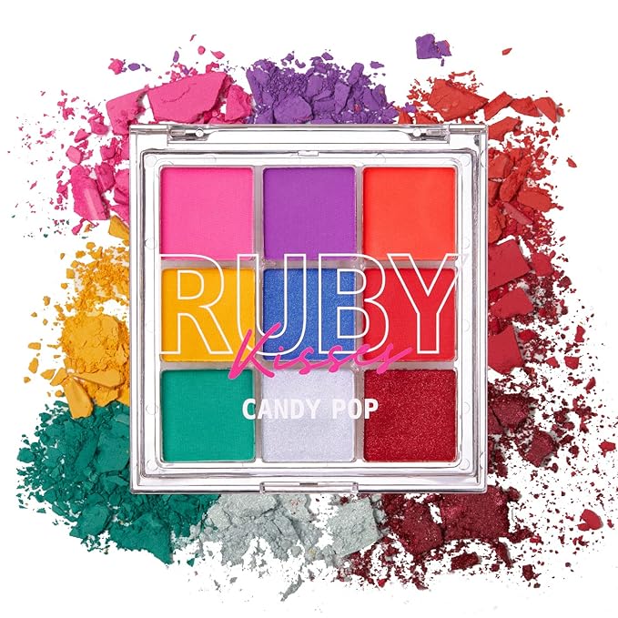 Ruby Kisses 9 - Color Eyeshadow Palette - Beauty Exchange Beauty Supply