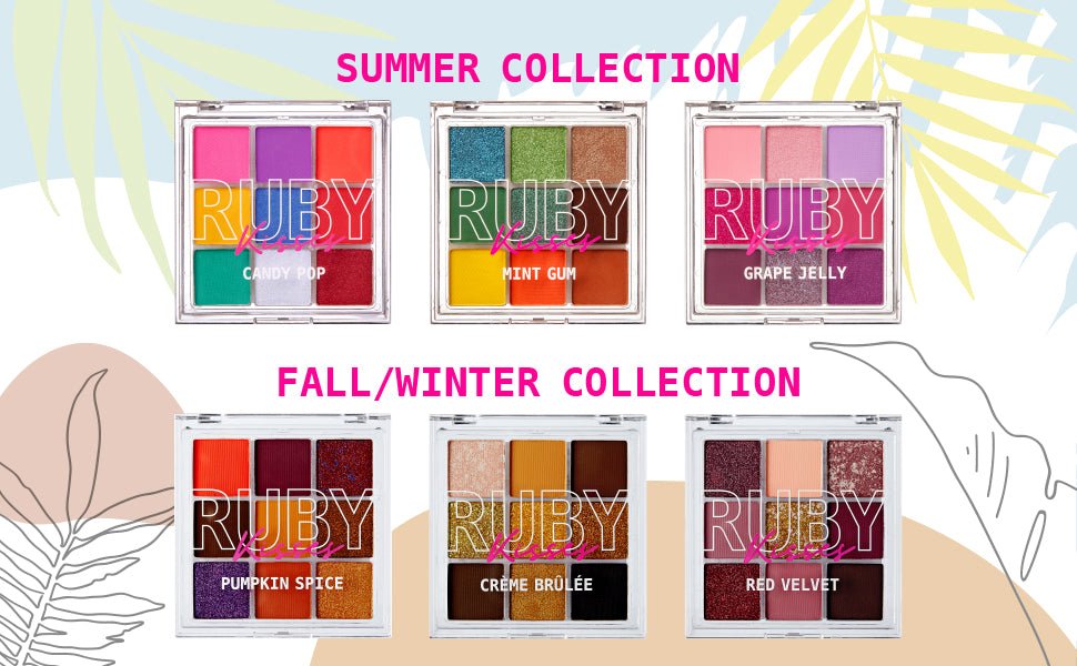 Ruby Kisses 9 - Color Eyeshadow Palette - Beauty Exchange Beauty Supply