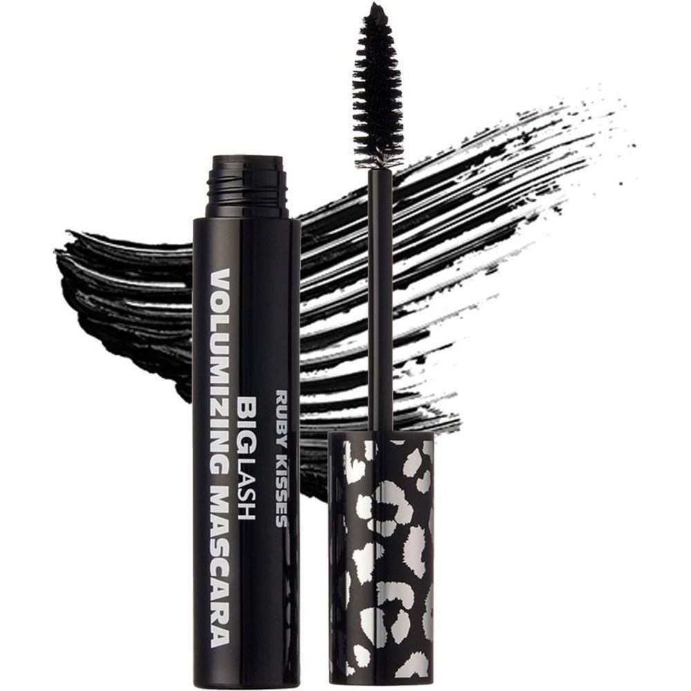 Ruby Kisses Big Lash Volumizing Mascara โ Very Black | Mega Volume, Bold Impact, All - Day Wear - Beauty Exchange Beauty Supply