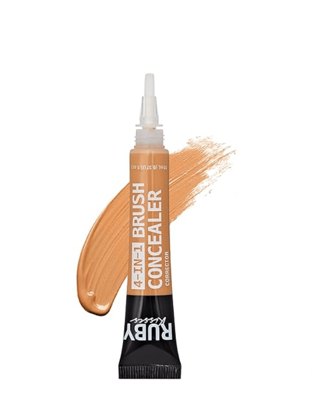 Ruby Kisses Brush Concealer – Smooth Full Coverage - Beauty Exchange Beauty Supply