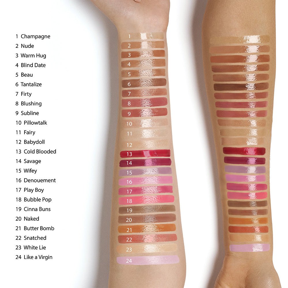 Ruby Kisses Butter Bomb Gloss โ Smooth Like Butter, Glossy Like a Dream | 12 Yummy Shades - Beauty Exchange Beauty Supply