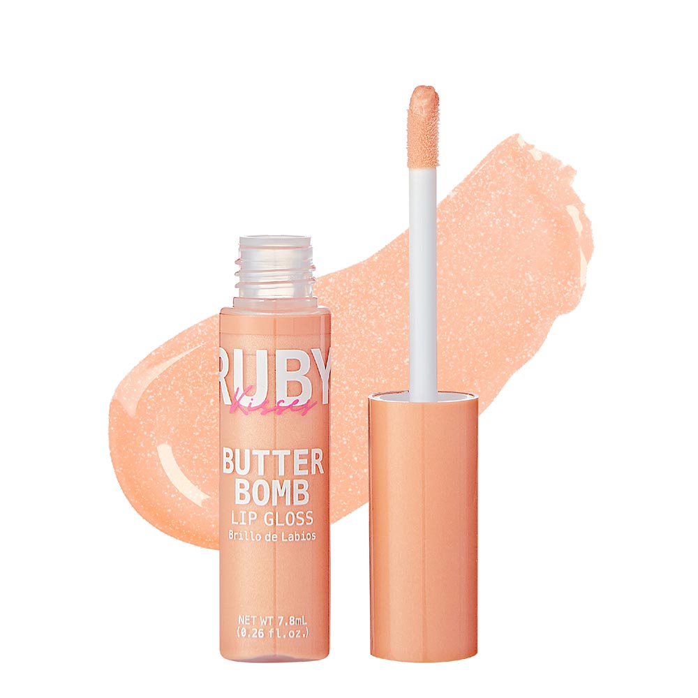 Ruby Kisses Butter Bomb Gloss โ Smooth Like Butter, Glossy Like a Dream | 12 Yummy Shades - Beauty Exchange Beauty Supply