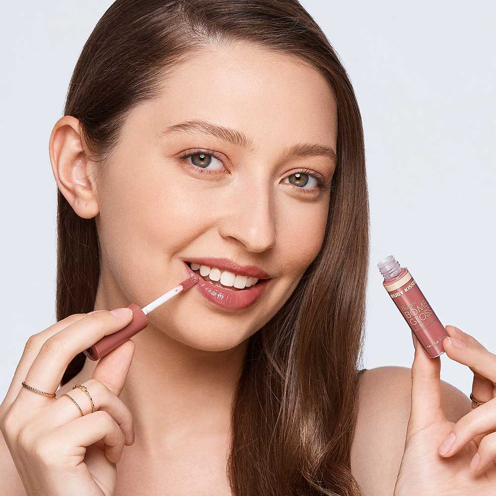 Ruby Kisses Butter Bomb Gloss โ Smooth Like Butter, Glossy Like a Dream | 12 Yummy Shades - Beauty Exchange Beauty Supply