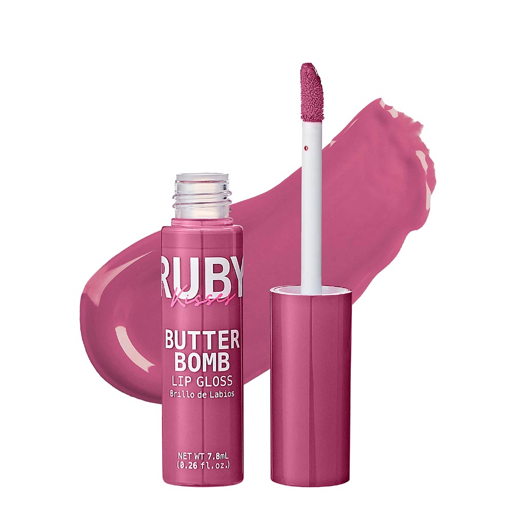 Ruby Kisses Butter Bomb Gloss โ Smooth Like Butter, Glossy Like a Dream | 12 Yummy Shades - Beauty Exchange Beauty Supply