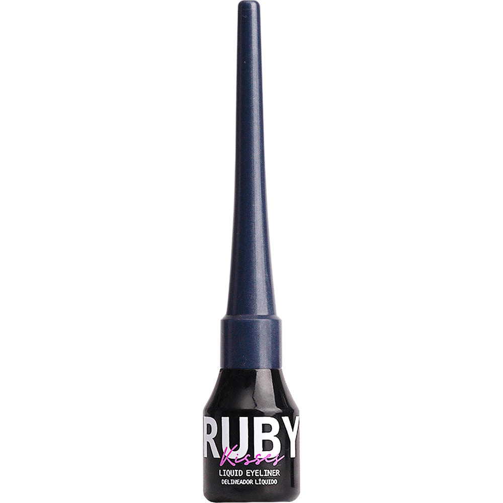 Ruby Kisses Classic Liquid Eyeliner – Bold, Precise, & Long - Wearing | 6 Shades | 0.10 oz (3g) - Beauty Exchange Beauty Supply