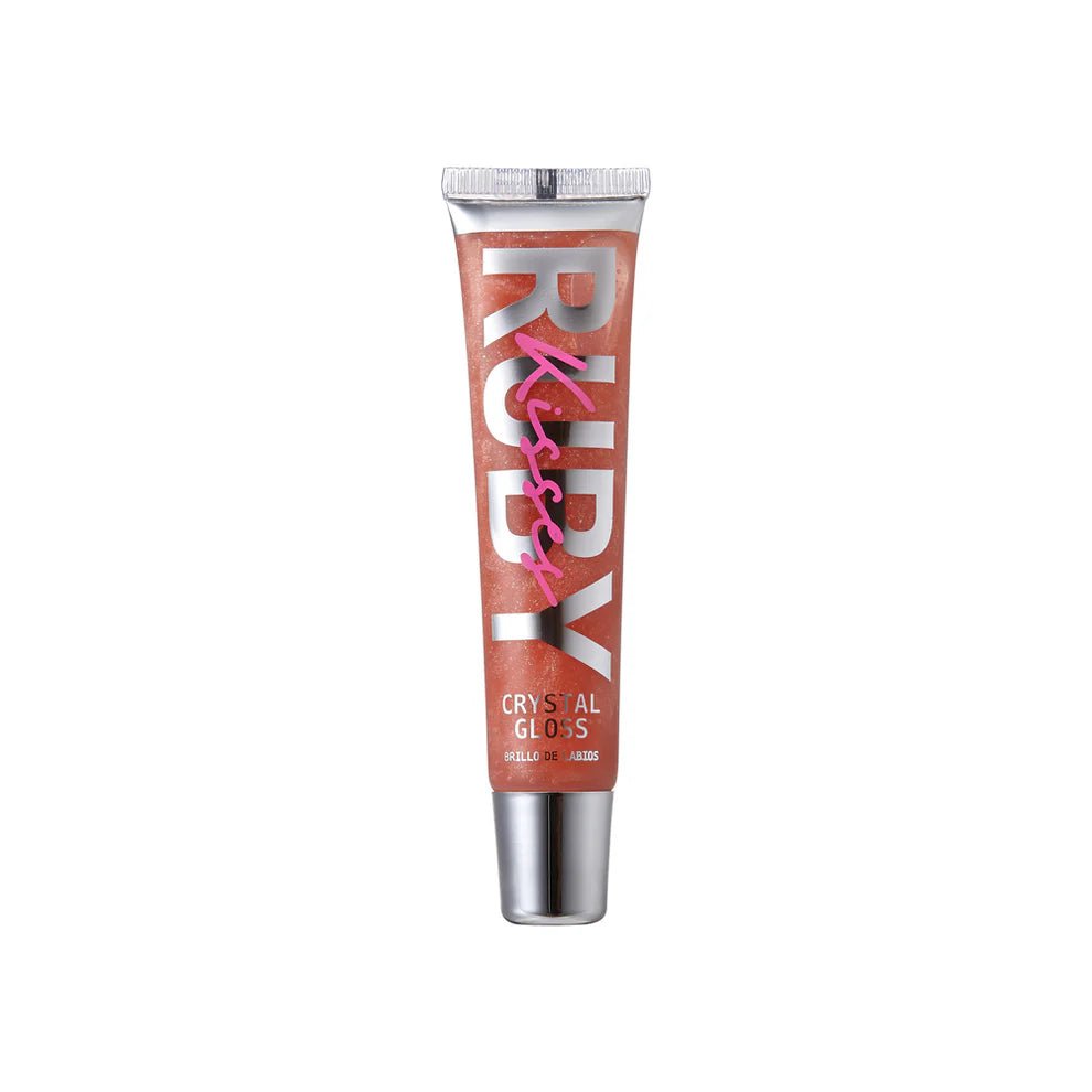 Ruby Kisses Crystal Lip Gloss – Non - Sticky, High Shine Finish | 7 Stunning Shades | 0.5 oz - Beauty Exchange Beauty Supply