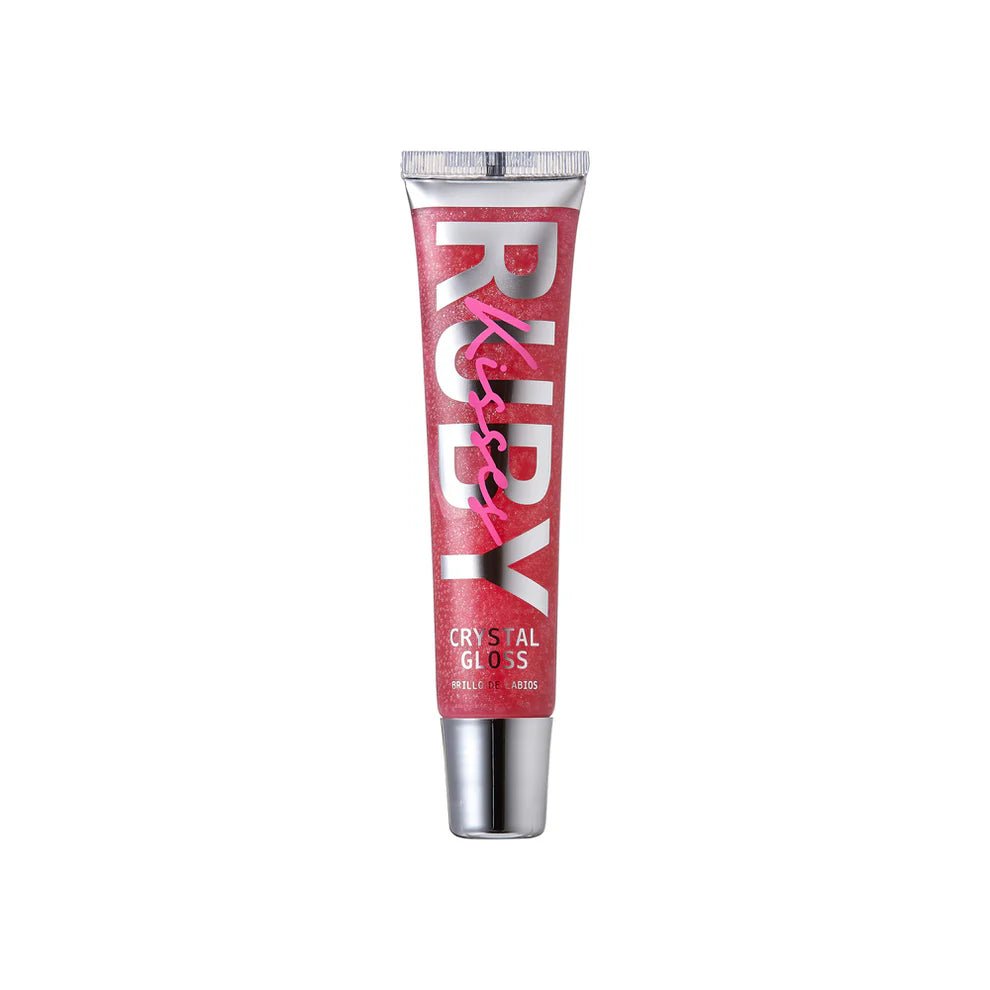 Ruby Kisses Crystal Lip Gloss – Non - Sticky, High Shine Finish | 7 Stunning Shades | 0.5 oz - Beauty Exchange Beauty Supply