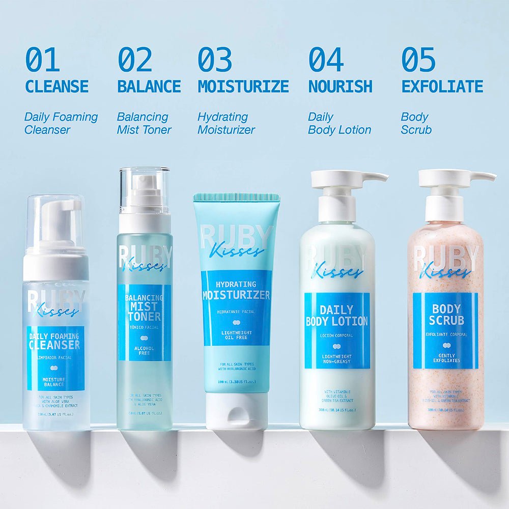 Ruby Kisses Daily Foaming Cleanser – Moisture Balance Formula | 150ml / 5.07 fl oz - Beauty Exchange Beauty Supply