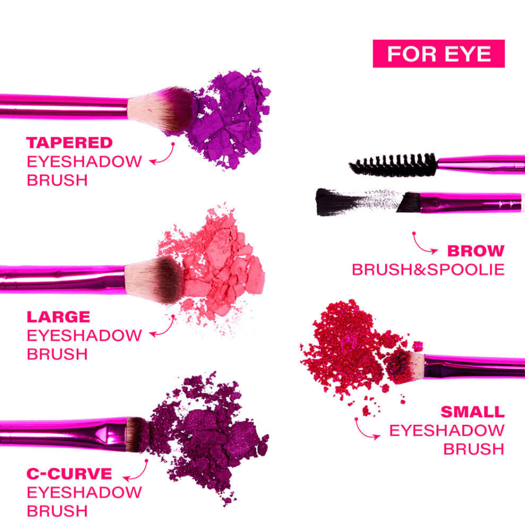 Ruby Kisses Essential Brush & Sponge Set - Beauty Exchange Beauty Supply