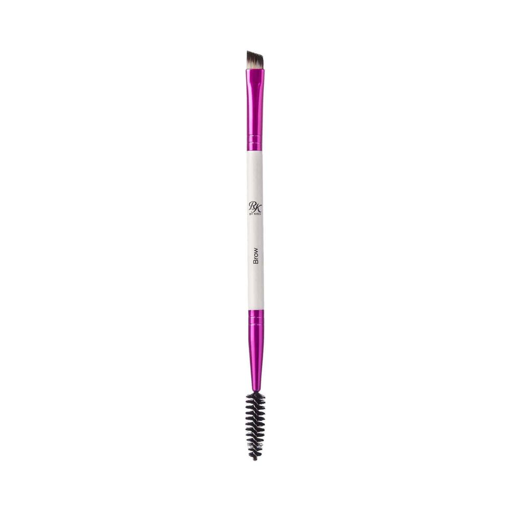 Ruby Kisses Eye & Brow Brushes โ 2 - in - 1 Eyebrow, Precise Eyeliner, and Lash & Brow Comb Tools - Beauty Exchange Beauty Supply