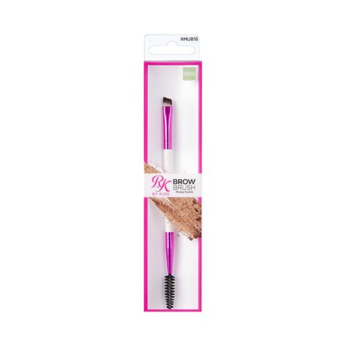 Ruby Kisses Eye & Brow Brushes โ 2 - in - 1 Eyebrow, Precise Eyeliner, and Lash & Brow Comb Tools - Beauty Exchange Beauty Supply