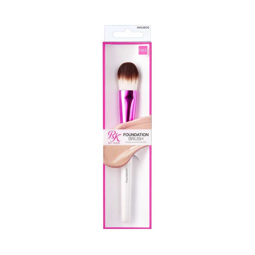 Ruby Kisses Face Makeup Brush โ Professional - Grade Face Tools | Kabuki, Powder, Foundation & More - Beauty Exchange Beauty Supply