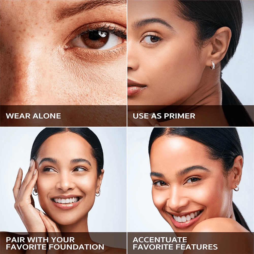 Ruby Kisses Glowy Skin Filter Foundation – 3 - in - 1 Primer, Skin Tint & Highlighter | Dewy Finish, Natural Glow | 10 Shades - Beauty Exchange Beauty Supply