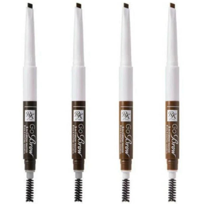 Ruby Kisses Go Brow 3 - in - 1 Brow Master – Waterproof Brow Sculpting Pencil | 4 Shades - Beauty Exchange Beauty Supply