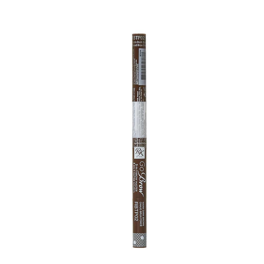 Ruby Kisses Go Brow 3 - in - 1 Brow Master – Waterproof Brow Sculpting Pencil | 4 Shades - Beauty Exchange Beauty Supply