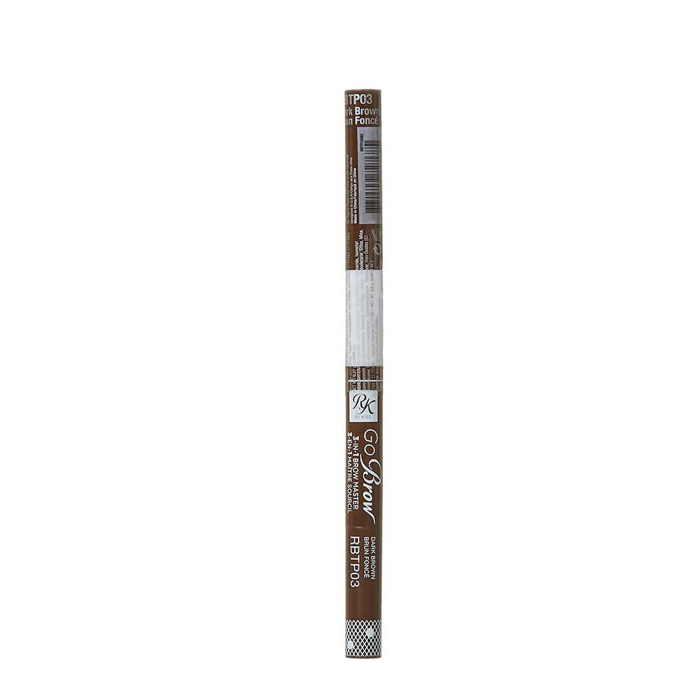 Ruby Kisses Go Brow 3 - in - 1 Brow Master – Waterproof Brow Sculpting Pencil | 4 Shades - Beauty Exchange Beauty Supply