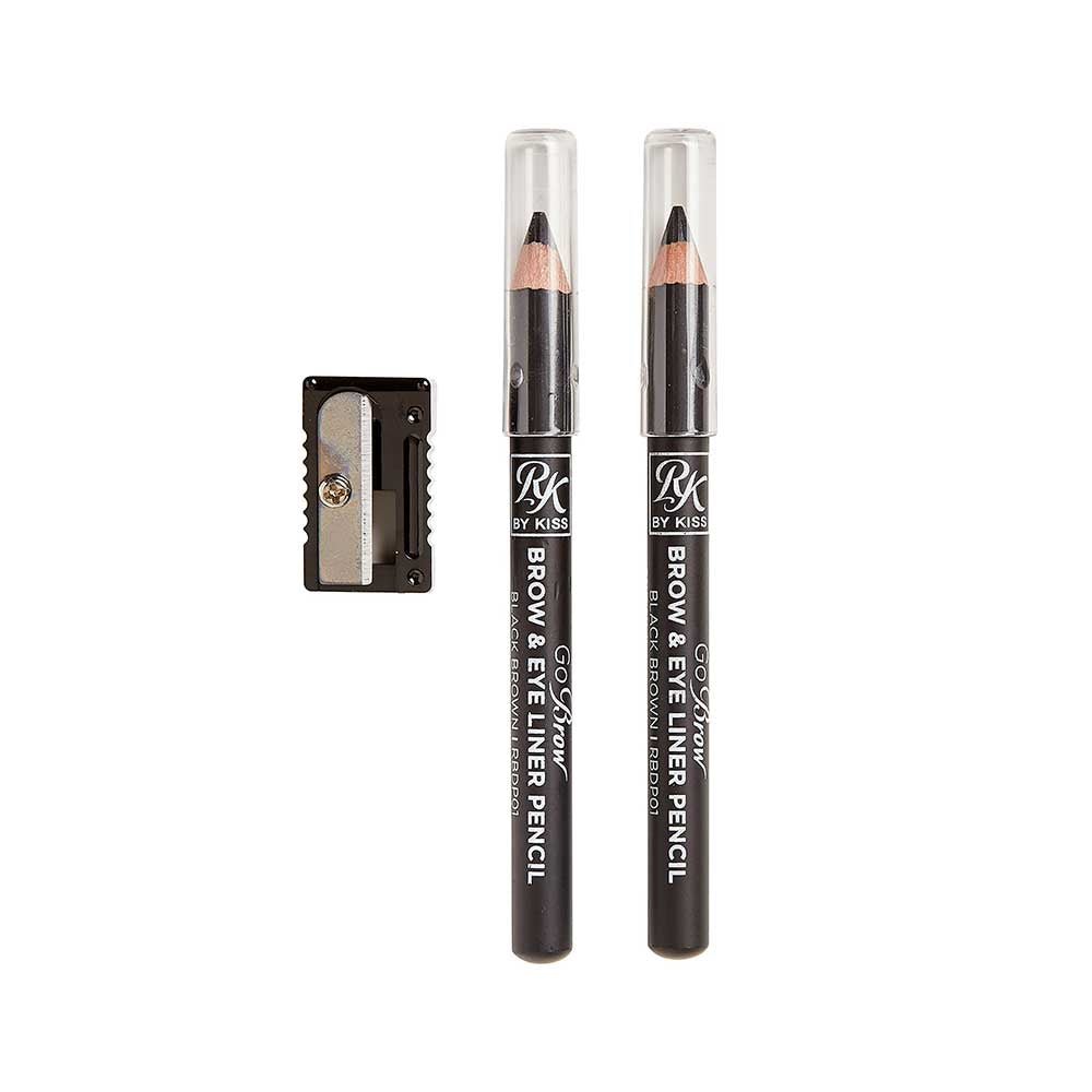 Ruby Kisses Go Brow Duo Pencil – Dual - Ended - Beauty Exchange Beauty Supply