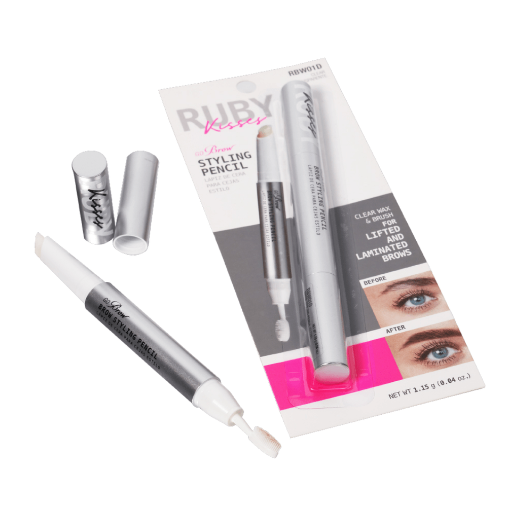 Ruby Kisses Go Brow Wax Pencil – Clear Wax - Beauty Exchange Beauty Supply