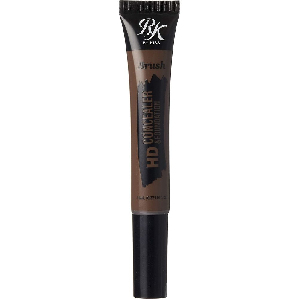 Ruby Kisses HD Concealer & Foundation Brush – Flawless Full Coverage Face Makeup | 6 Shades | 0.37 oz - Beauty Exchange Beauty Supply