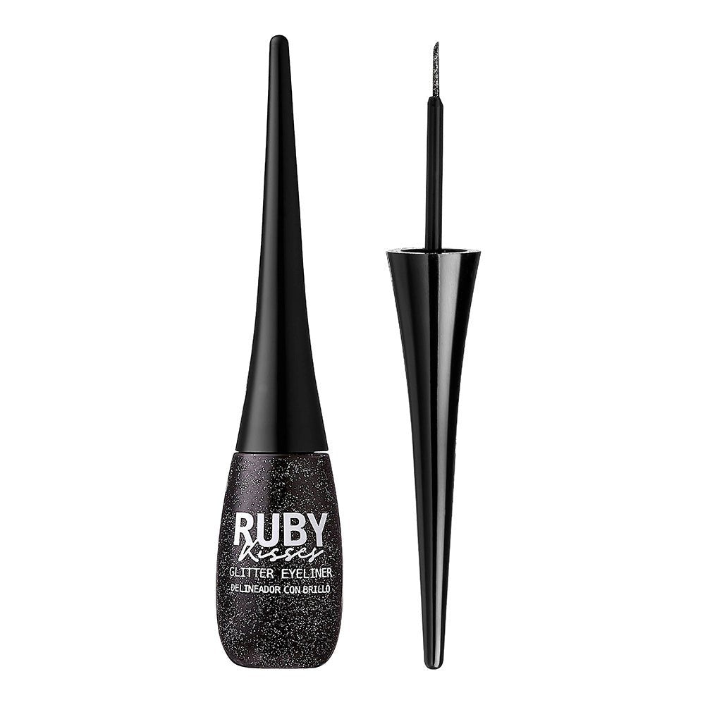 Ruby Kisses I - Bling Eyeliner – Glittery, Shiny, Long - Lasting | 4 Dazzling Shades | 0.23 oz (7ml) - Beauty Exchange Beauty Supply