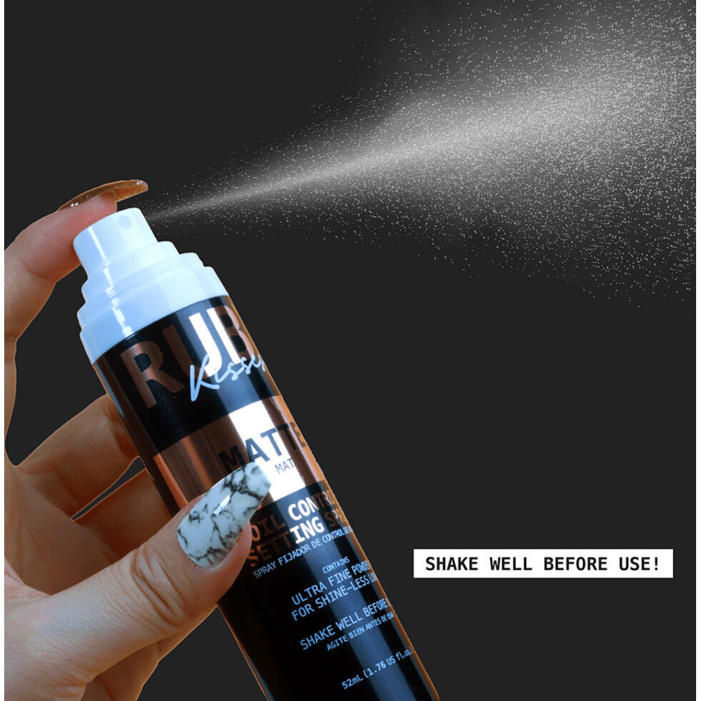 Ruby Kisses Instant Matte Setting Spray – Oil Control - Beauty Exchange Beauty Supply