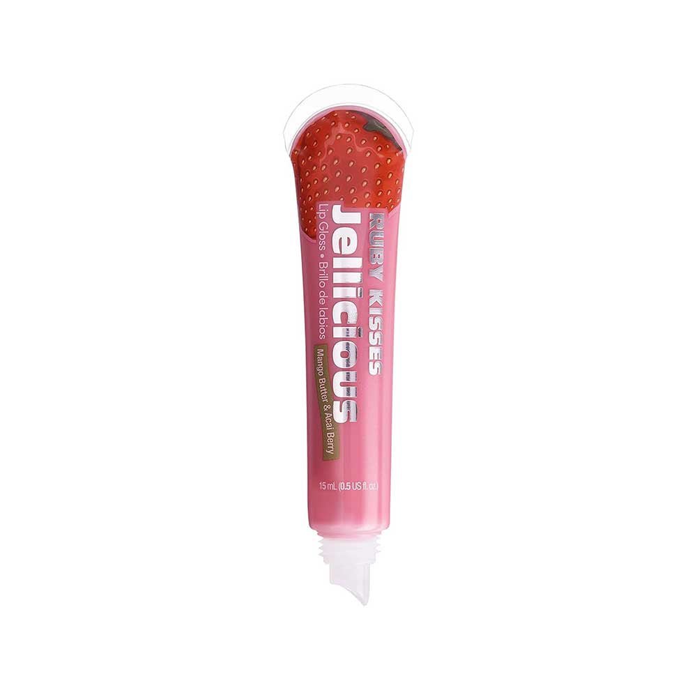 Ruby Kisses Jellicious Lip Gloss – Sweet Shine, Moisturizing Formula, Non - Sticky Finish | 9 Yummy Shades - Beauty Exchange Beauty Supply