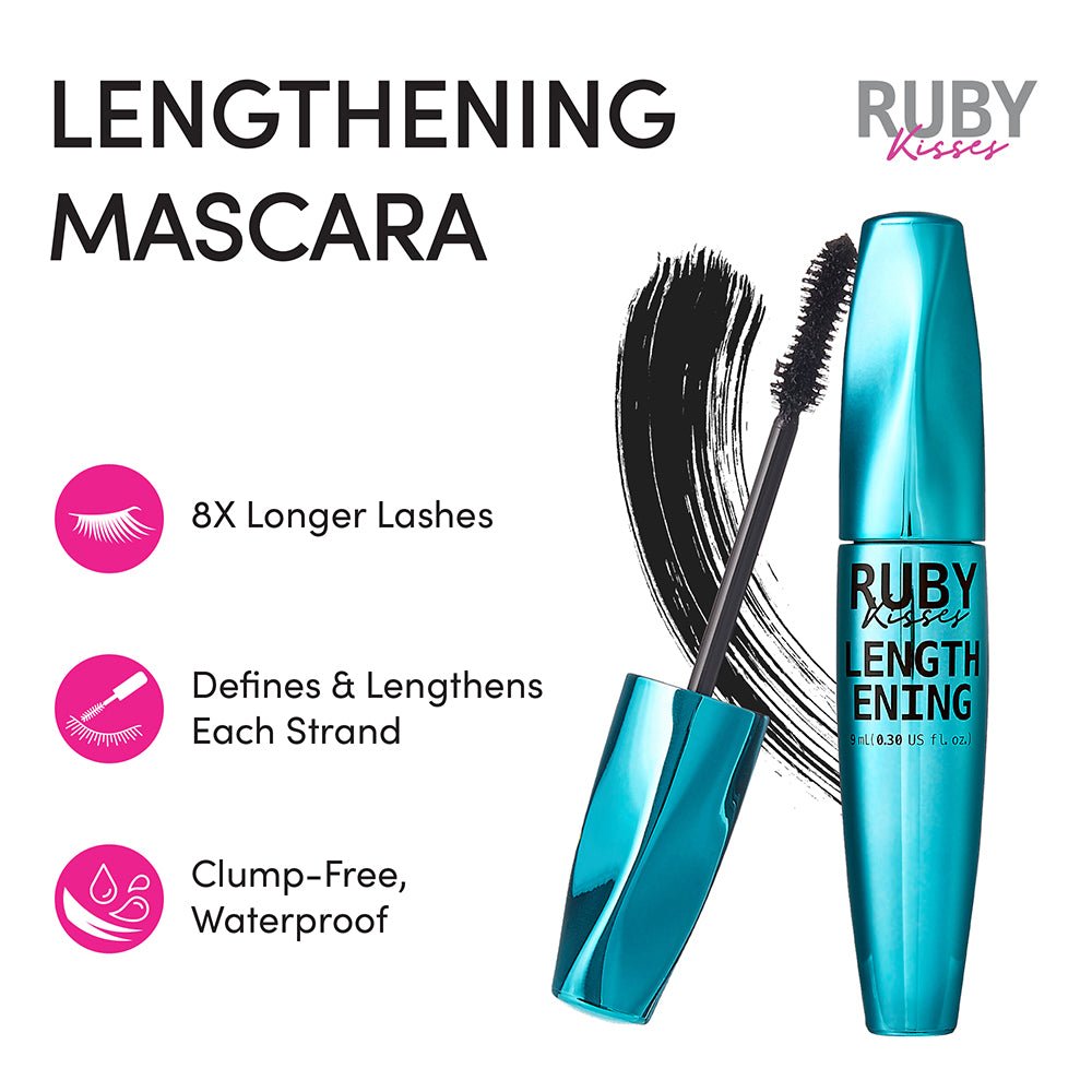 Ruby Kisses Lengthening Waterproof Mascara - Beauty Exchange Beauty Supply