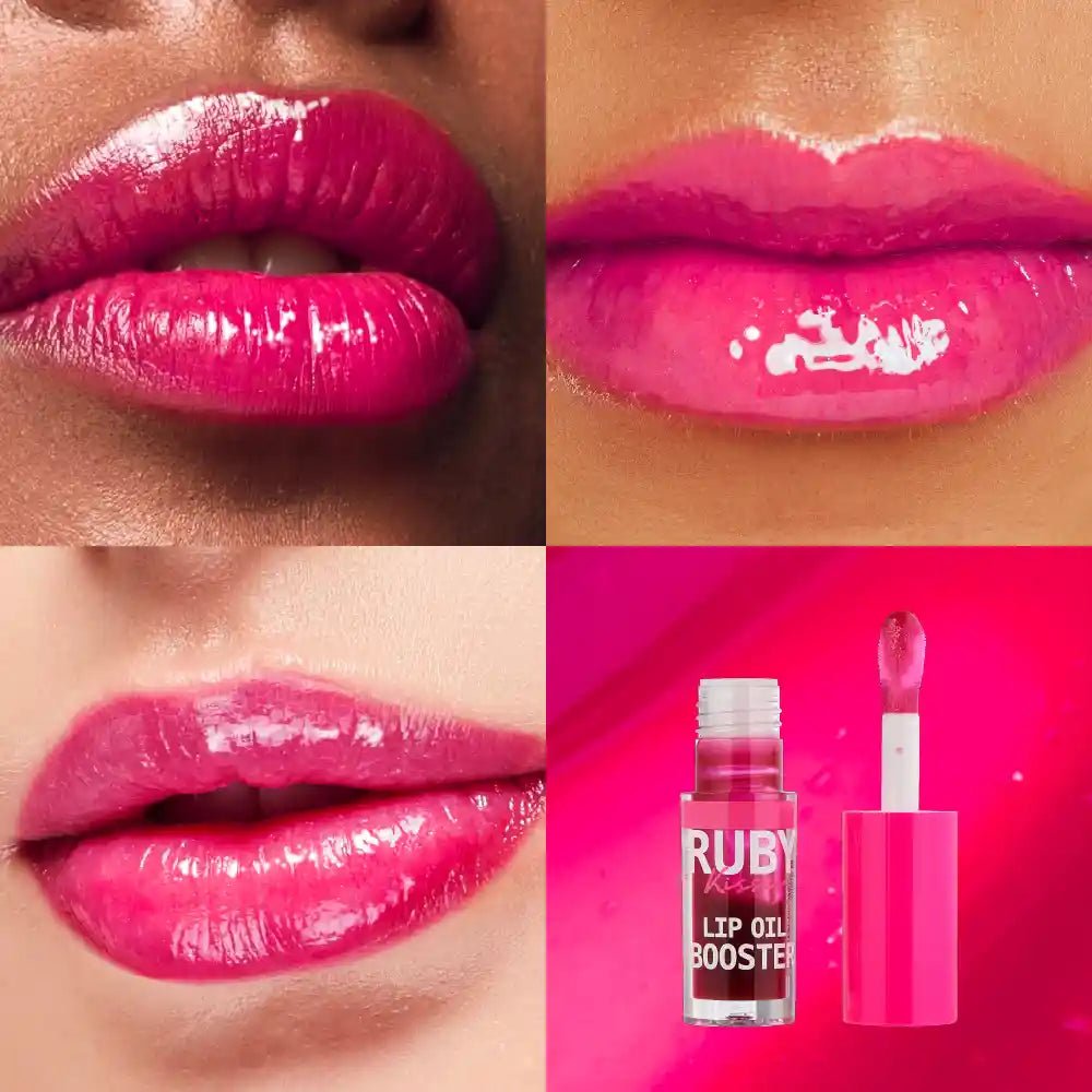Ruby Kisses Lip Oil Booster โ Intense Shine & Hydration | 11 Nourishing Shades - Beauty Exchange Beauty Supply