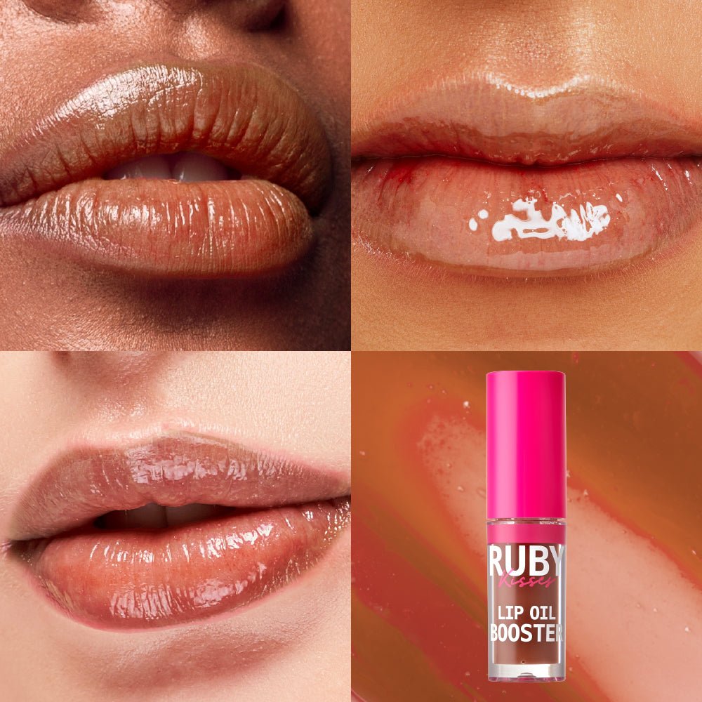 Ruby Kisses Lip Oil Booster โ Intense Shine & Hydration | 11 Nourishing Shades - Beauty Exchange Beauty Supply