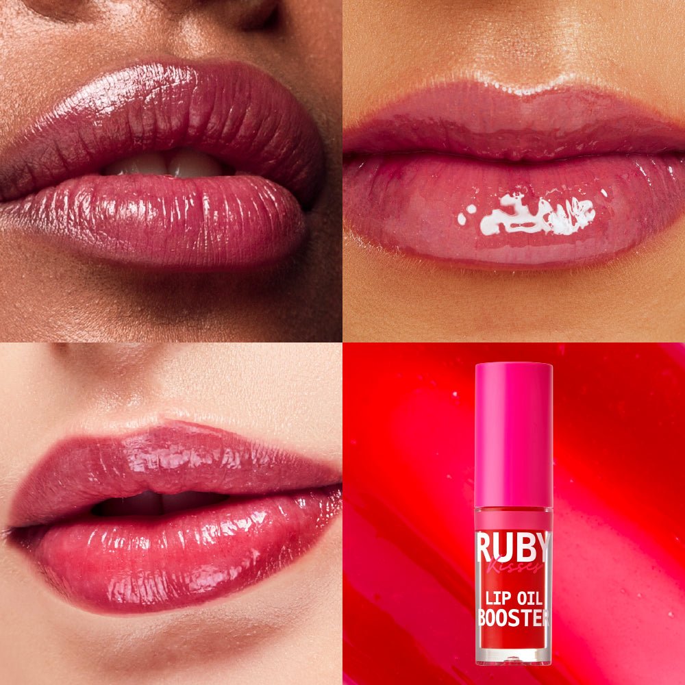Ruby Kisses Lip Oil Booster โ Intense Shine & Hydration | 11 Nourishing Shades - Beauty Exchange Beauty Supply