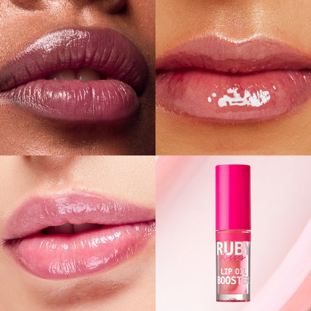 Ruby Kisses Lip Oil Booster โ Intense Shine & Hydration | 11 Nourishing Shades - Beauty Exchange Beauty Supply