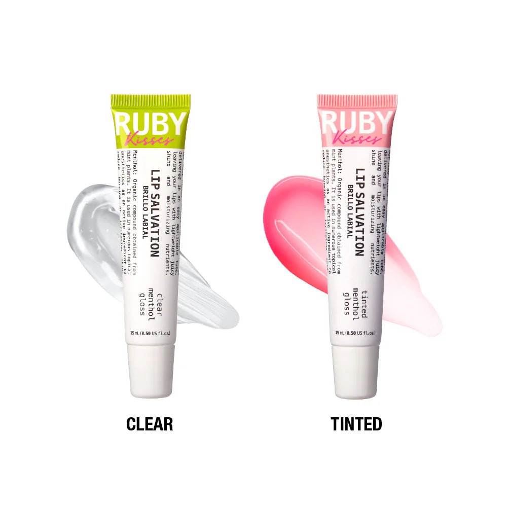 Ruby Kisses Lip Salvation Lip Gloss Menthol - Infused Treatment – 15ml - Beauty Exchange Beauty Supply